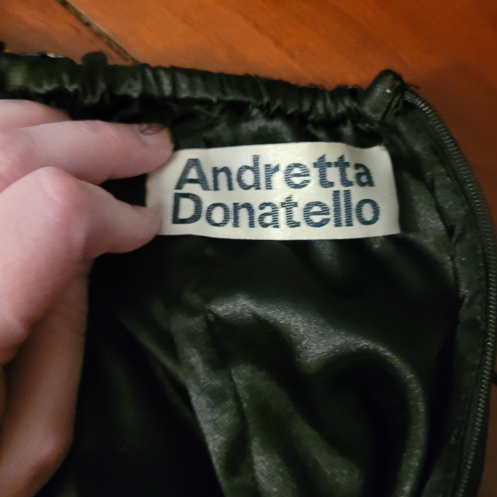 Andretta Donatello Vintage Silk Formal - Picture 8 of 11